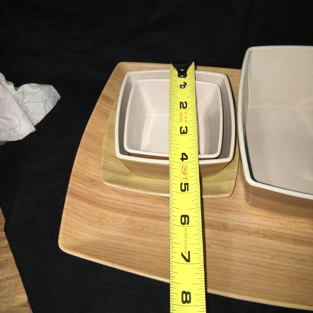 Square‎ Sampler & PlatterBamboo Kyoto & Platewise Dish 5 Piece Set